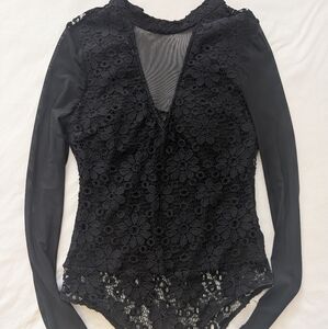 Black Lace Bodysuit